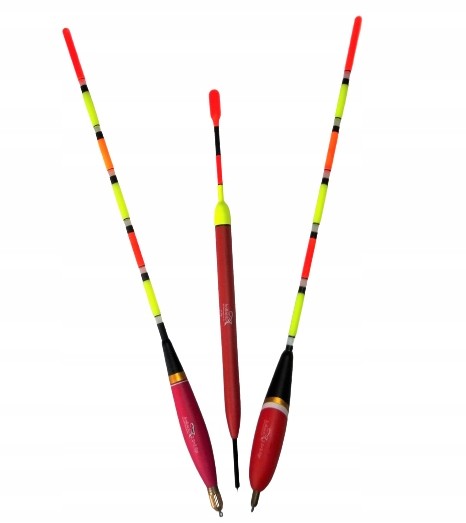 zestaw spławików z balsy 3 szt spławik wagler