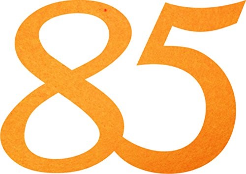 Petra's Bastel News A-GEF3385-08 dekoracja do rozrzucania, Fliz, żółto-żółty, 18 x 12 x 3 cm A-GEF3385-08