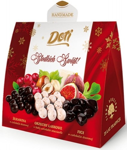 Doti Czekoladki Tercet Słodkich Świąt 150g w kartoniku 80BE-7289F