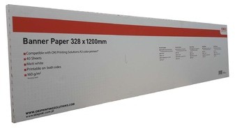 OKI Papier Banner Paper 328x1200 09004452