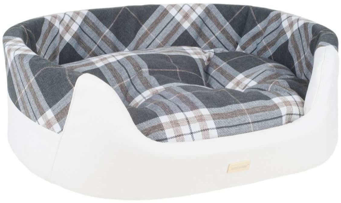 Ami Play Legowisko Elipsa dla Psa 2in1 Kent S Biały