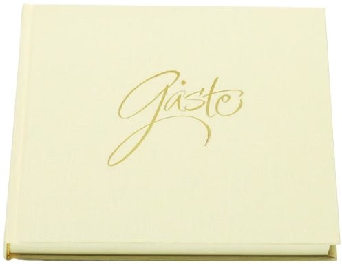 Rössler Papier księga gości (192 białe strony, 96 kartek, 21 x 21 cm), Ivory 18781002124