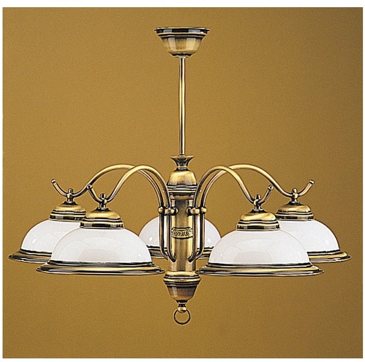 Jupiter 15 - OZ-5 - Lampa wisząca OPÁL 5xE27/60W/230V