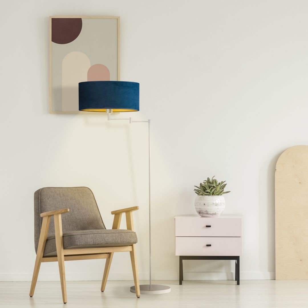 Lysne Nowoczesna lampa podłogowa CANCUN VELVET 11122V/1