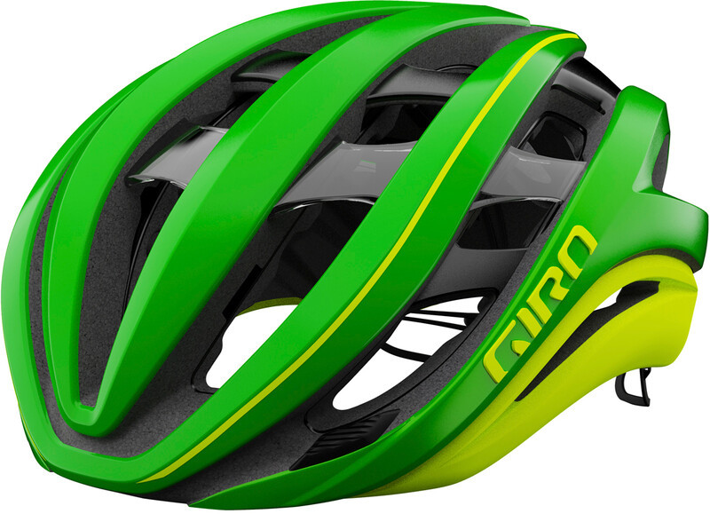 Giro Aether MIPS Kask rowerowy, ano green/highlight yellow S | 51-55cm 2021 Kaski rowerowe 200221-037