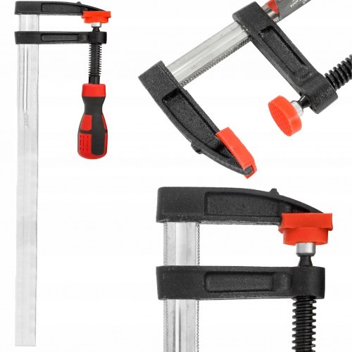 VERKE ŚCISK STOLARSKI ZACISK UCHWYT 500mmx120mm TYP F V86577