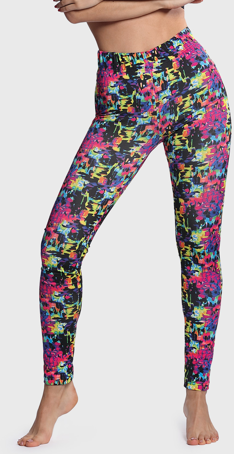 BasBlack Damskie legginsy sportowe Revel