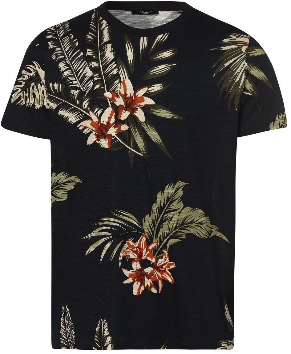 Jack & Jones T-shirt męski JPRBlatropic, niebieski|wielokolorowy