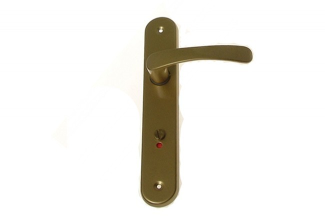 Klamka drzwiowa 72 WC złota