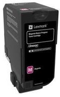 Lexmark Kaseta z tonerem Lexmark 74C20M0 do CS720/CS725 | zwrotny | 3 000 str | magenta 74C20M0