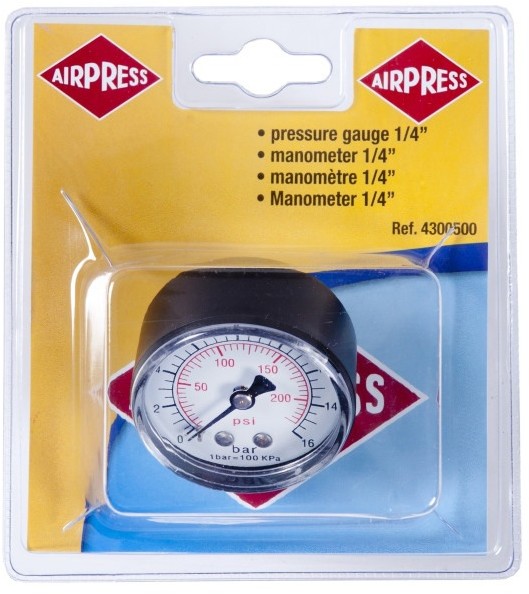 AIRPRESS Manometr do kompresora 1/4 4345219