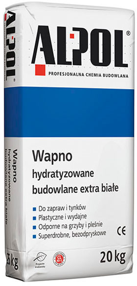 Alpol Wapno hydratyzowane budowlane 20 kg