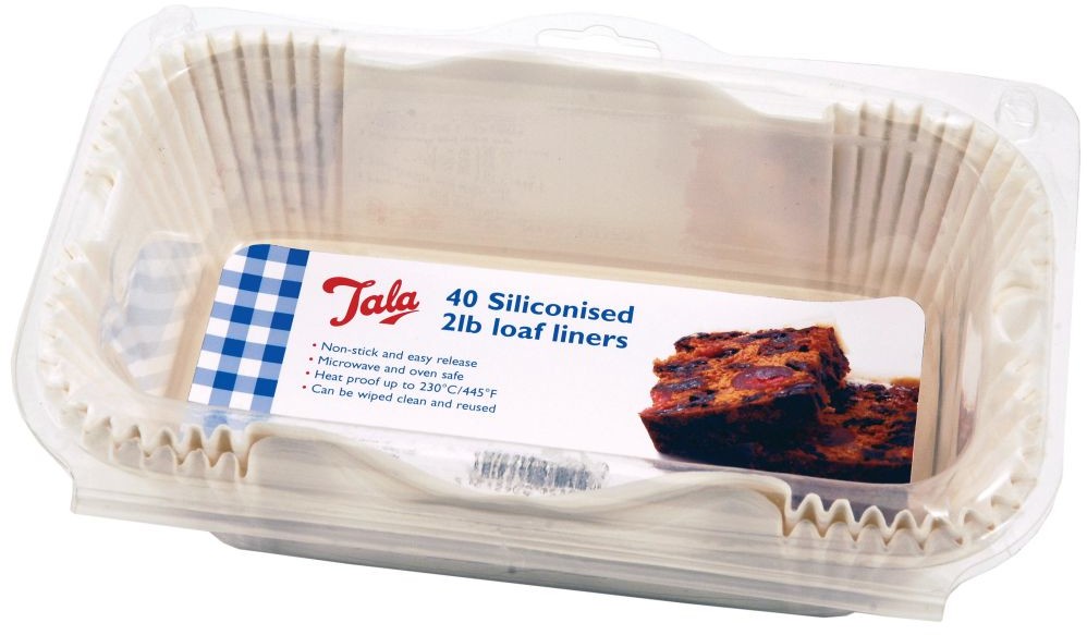 Tala Formy papierowe do pieczenia silikonowane Tala - 40 szt. duże leduvel_10A05202