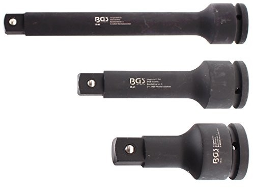 BGS nasadka Verlaengerungskabel, 20 MM, 3-częściowy zestaw, 1 sztuki, 8840