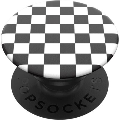 POPSOCKETS Uchwyt i podstawka POPSOCKETS do telefonu Checker Black)