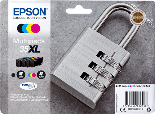Epson Epson 4 x tusz CMYK 35XL, C13T35964010 C13T35964010