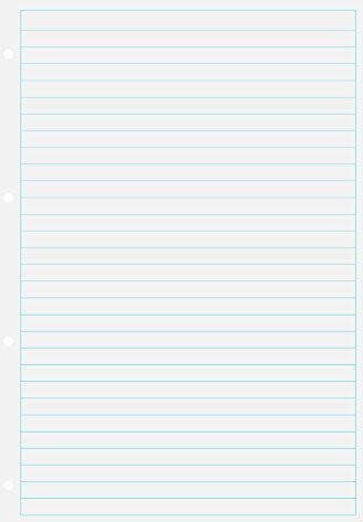 Baier & Schneider pierścieniowy wkładką pierścieniowy wkładka, A4, 70 G/M, 4-krotnie, linie, białe, 100 arkuszy