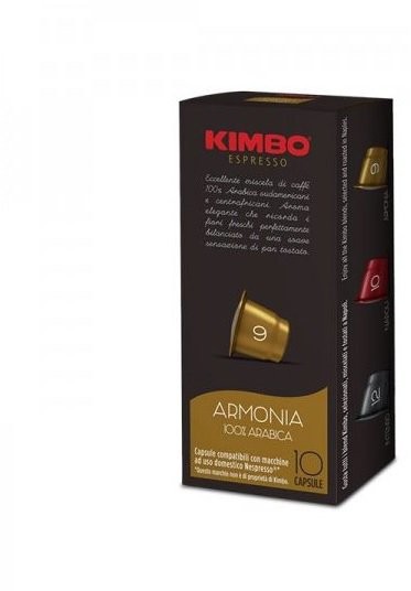 Kimbo 9 Armonia 100% Arabica 10 kapsułek Nespresso