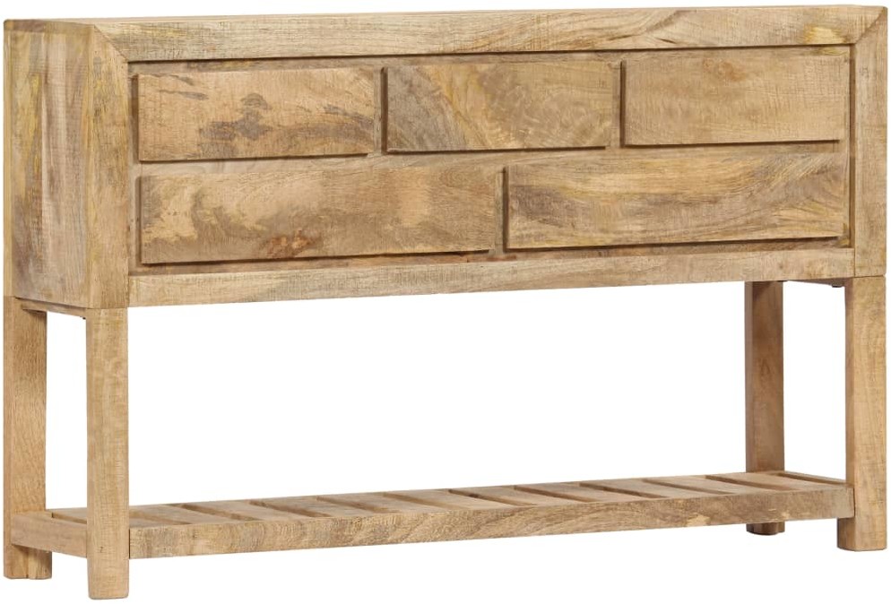 vidaXL vidaXL Szafka, 120x30x75 cm, lite drewno mango