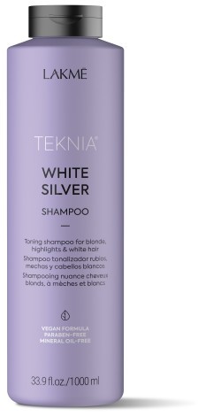Lakme Lakme Teknia SILVER szampon do włosów siwych i blond 1000 ml 44011
