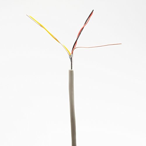 SeKi Kabel telefoniczny 2 x 2 x 0,6 mm J-Y(ST) Y 25 m okrągły do montażu podtynkowego, 4-żyłowy przewód instalacyjny
