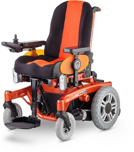 Meyra Pokojowo-terenowy wózek inwalidzki elektryczny dla młodzieży ICHAIR JUNIOR Germany (1.616)