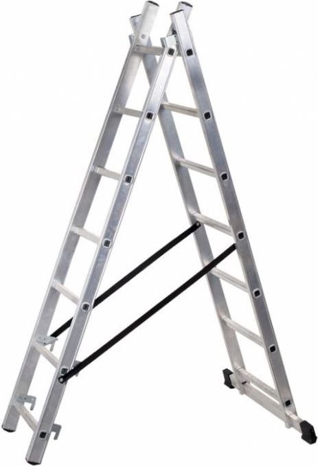 Braket Drabina aluminiowa 2-elementowa 510cm 11+11 szczebli BR-00-3211 BR-00-3211