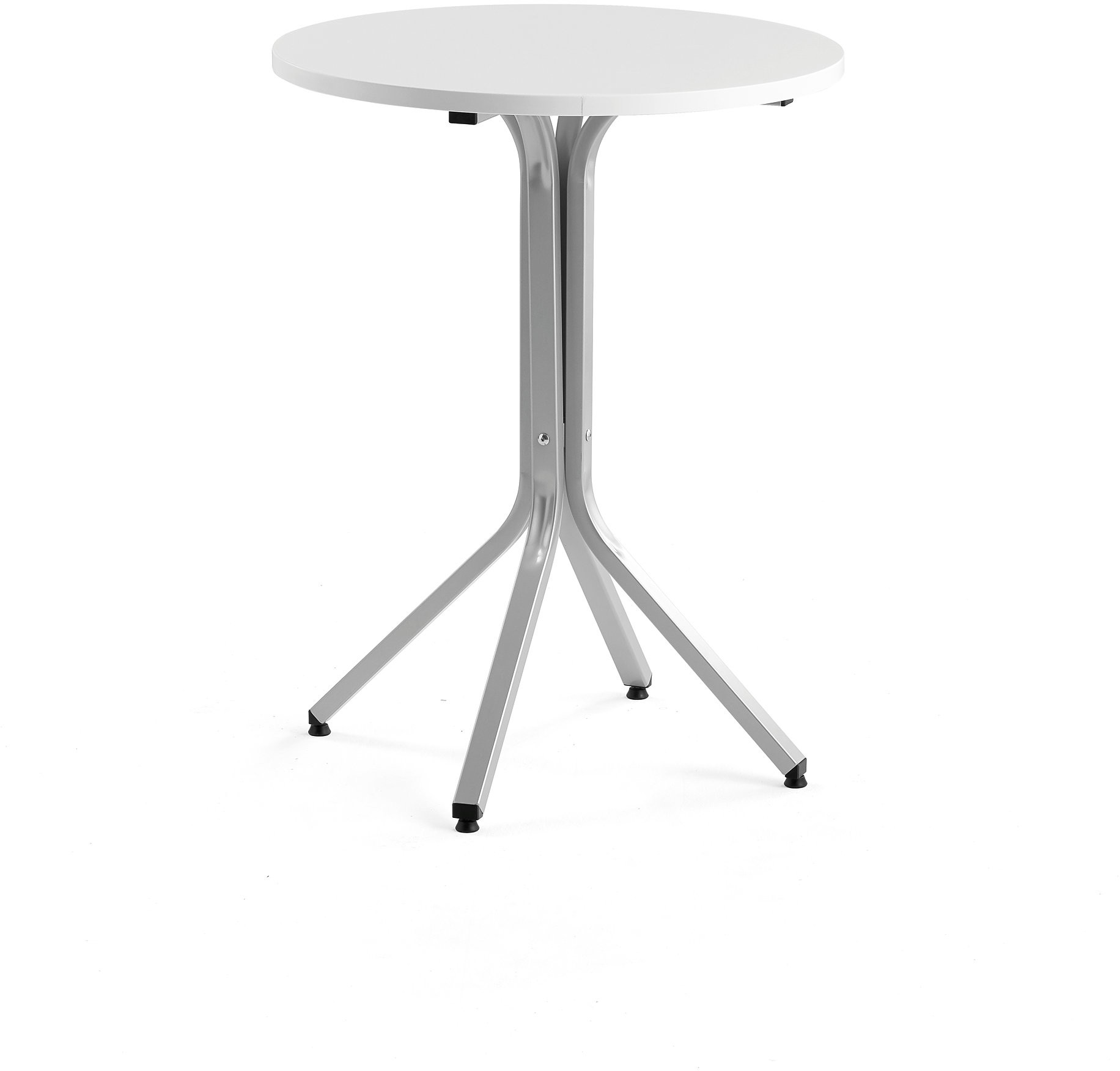 AJ Produkty Stół VARIOUS, 700x900 mm, srebrny, biały