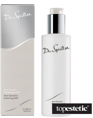 Dr Spiller Dr Spiller Aloe Sensitive Cleansing Milk Mleczko oczyszczające z ekstraktem z aloesu dla cery suchej, wrażliwej i skłonnej do podrażnień 200 m l