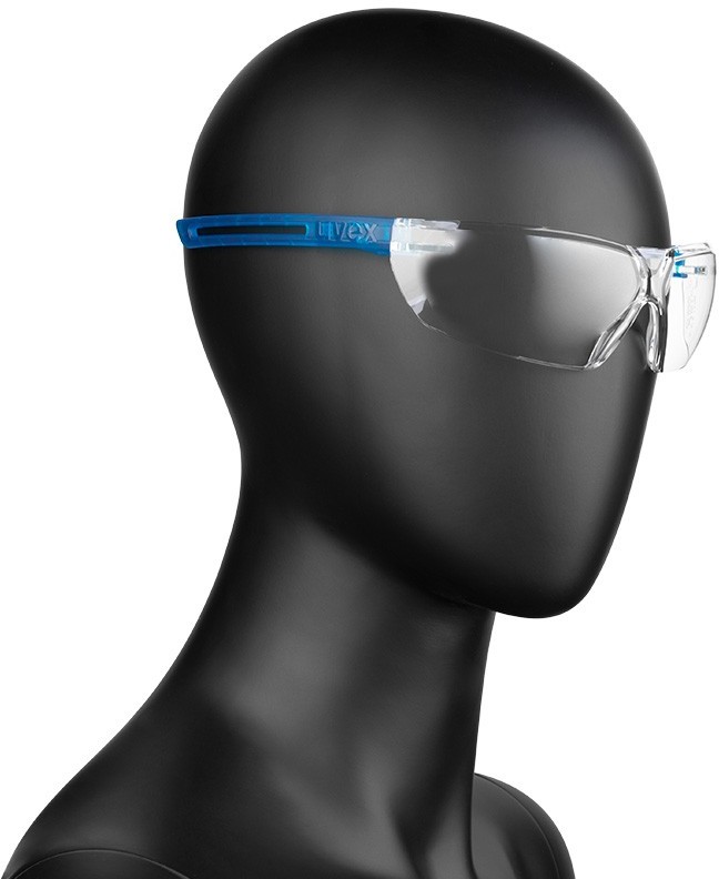 Uvex ACTIVESHOP OKULARY OCHRONNE X-FIT NIEBIESKIE AS_132227