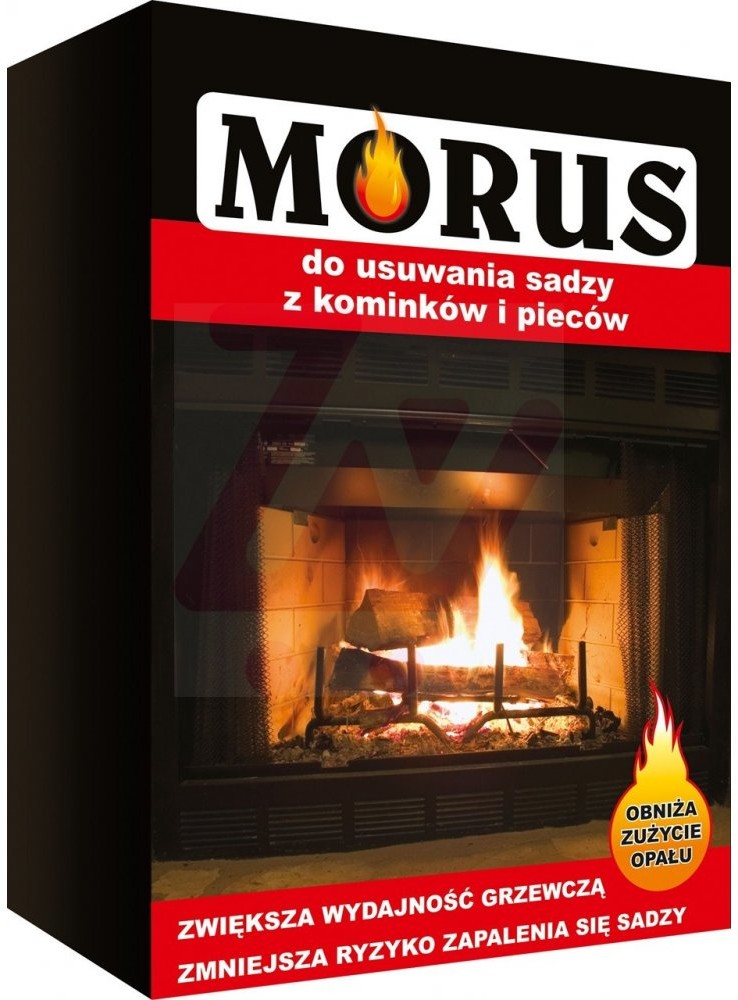 Bros MORUS do usuwania sadzy z kominków i pieców 900g