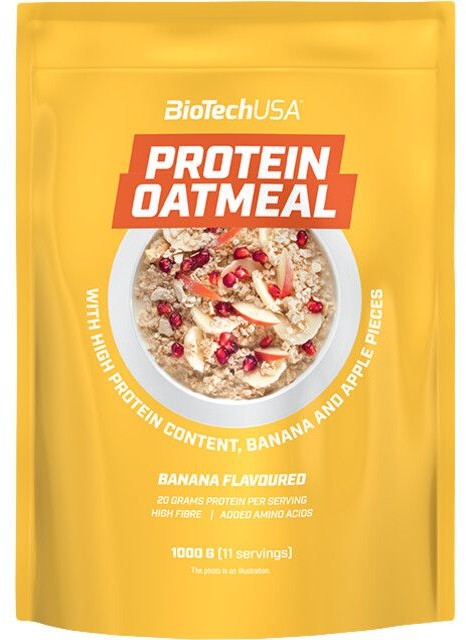 BioTech USA Protein Oatmeal 1000 g banan jabłko