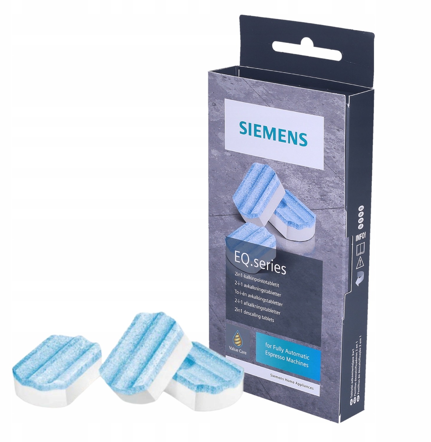 Siemens Tabletki do odkamieniania ekspresu TZ80002