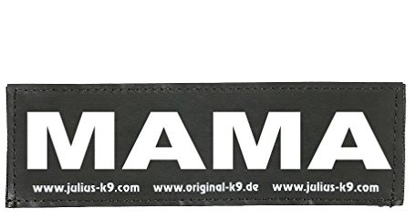 JULIUS K-9 Julius K9 8151096 2 naklejki na rzepy S. Mama