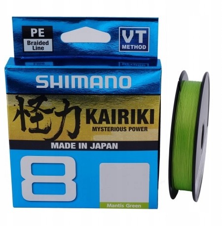 SHIMANO Kairiki 8 0,16mm 10,30kg 300m Mantis Green