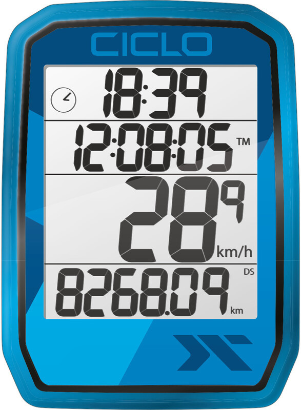 Ciclosport Protos 205 Licznik rowerowy, blue 2021 Liczniki rowerowe 10152051