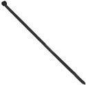 Opaska kablowa, kolor czarny, odporna na UV, szerokość 3,6mm, długość 200mm, 25 sztuk