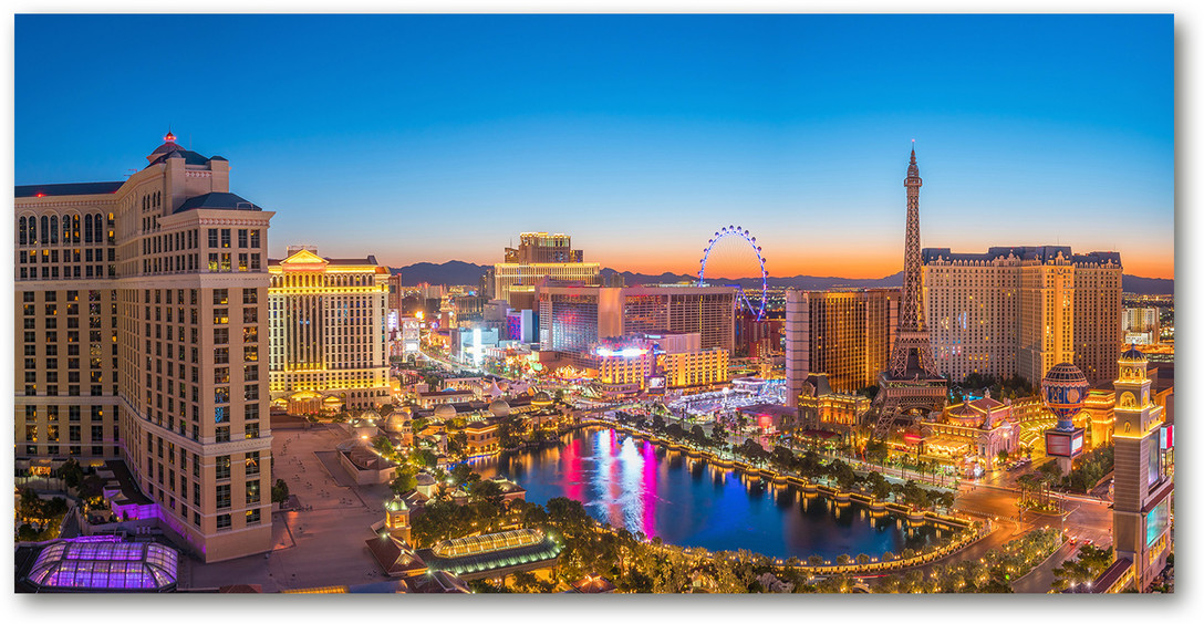 Foto obraz szkło akryl Las Vegas USA
