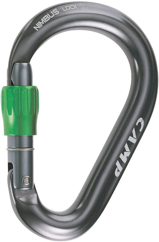 Camp Nimbus Lock Karabinek, gun metal 2021 Karabinki zakręcane 2927