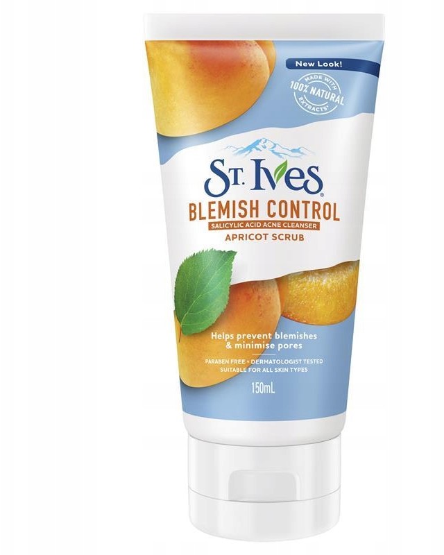 St Ives Blemish Peeling naturalny morela 150ml