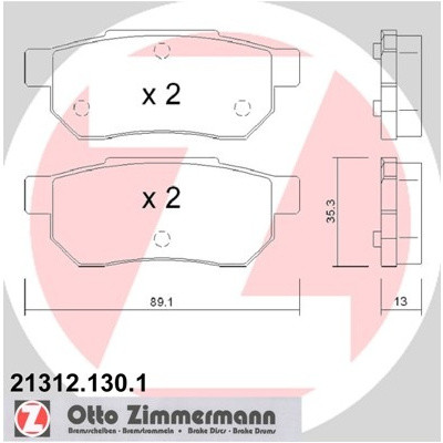 Zimmermann (OTTO GMBH) (OTTO GMBH) 21312.130.1 21312.130.1