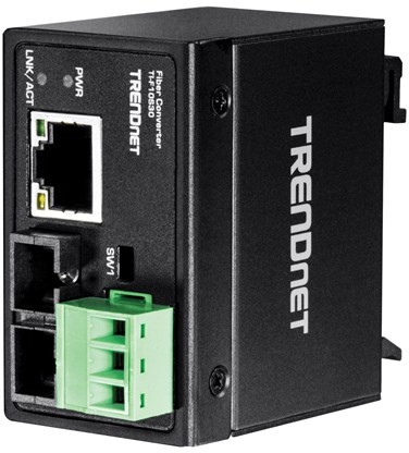 TRENDnet TI-F10S30 - fibre media converter - 10Mb LAN 100Mb LAN TI-F10S30