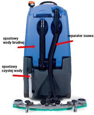 Węże do CRO 8055 - 280017 - spustowy wody brudnej
