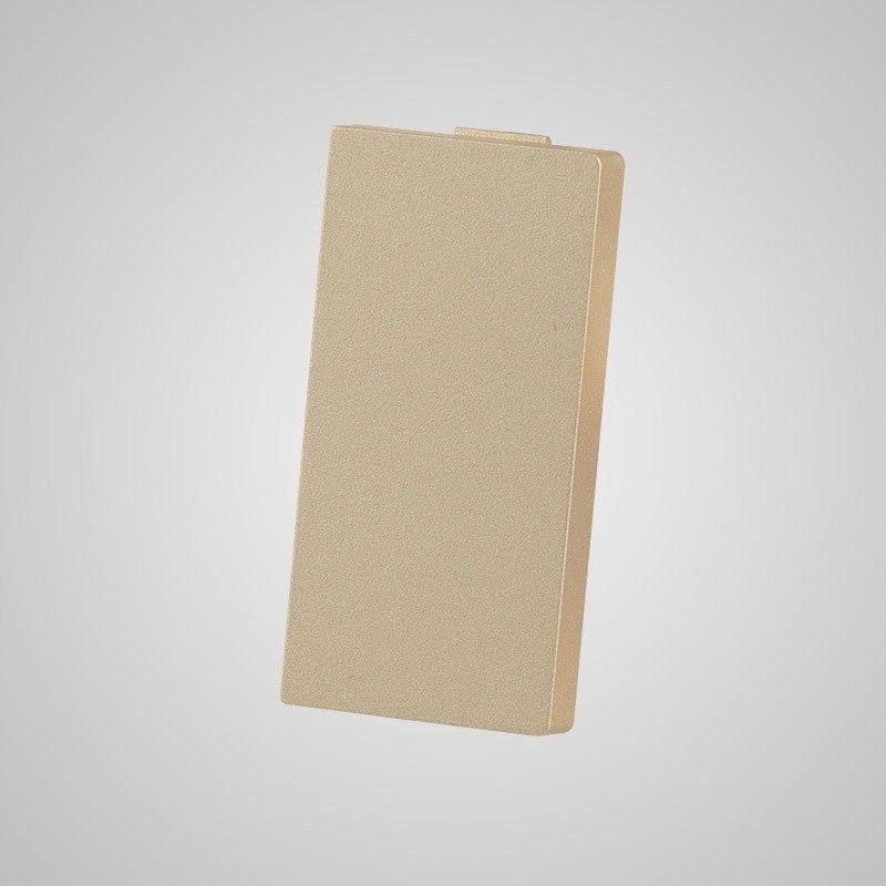 Touchme TMZASG Moduł 1/2 zaślepka złota TMZASG