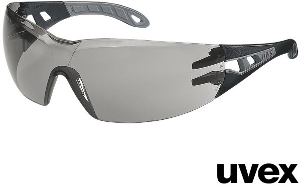 Uvex UX-OO-OTG- transparentne okulary ochronne, szybka wykonana z bezbarwnego poliwęglanu.