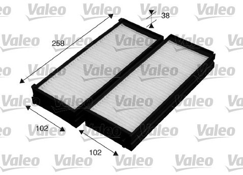 VALEO Filtr, przewietrzanie przestrzeni pasażerskiej 715529