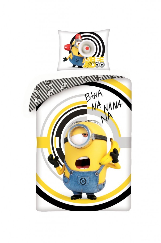 Minionki Bawełniana pościel Minionki 1Y40WG 1Y40WG SAM  140x200