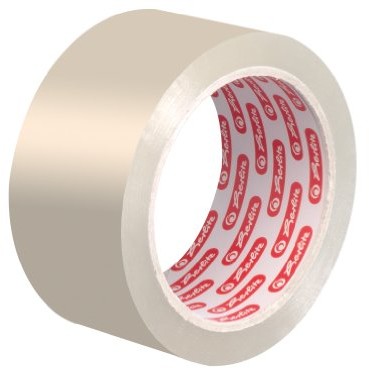Herlitz 8842619 taśma pakowa na dużej rolce, 66 m x 50 mm, kolor: brązowy, przezroczysty 66 m x 50 mm 10410462