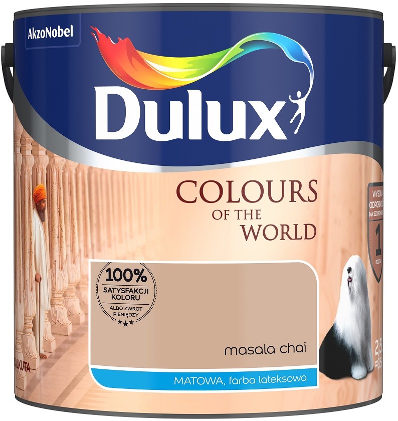 Dulux Farba Dulux Kolory Świata- masala chai, 2.5l