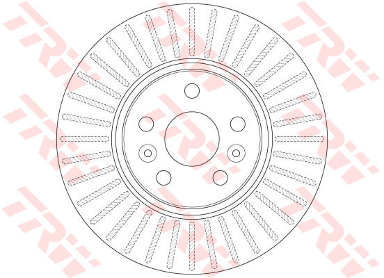 TRW Tarcza hamulcowa DF6449